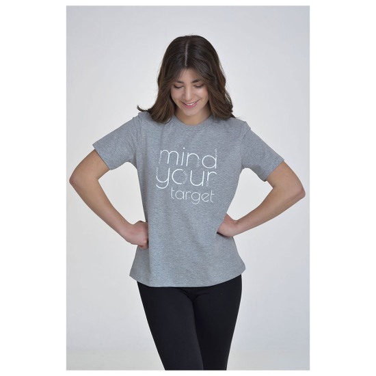 Target Γυναικεία κοντομάνικη μπλούζα T-Shirt Single Jersey "Mind"